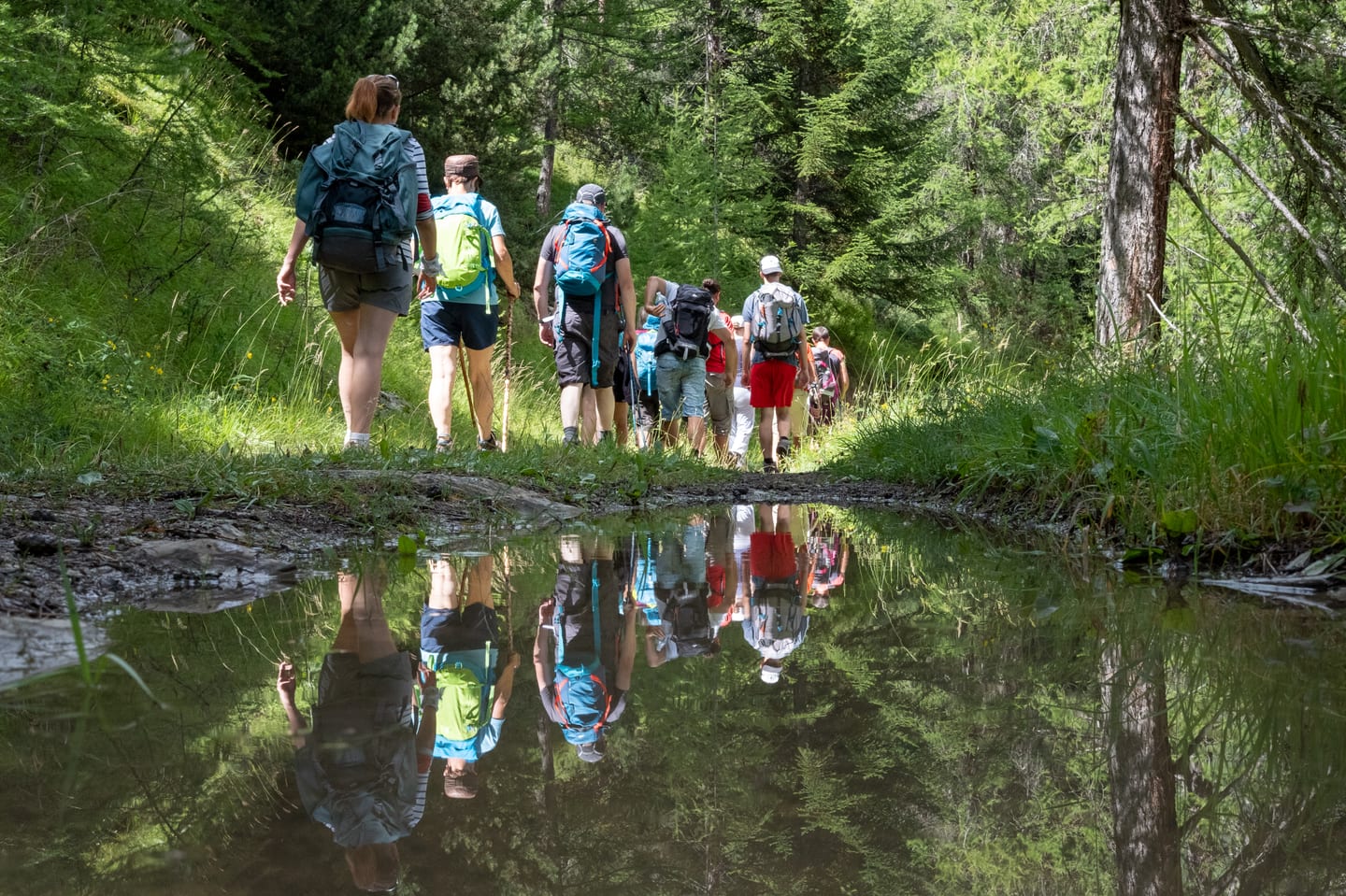 Paysage outdoor autour de Barcelonnette